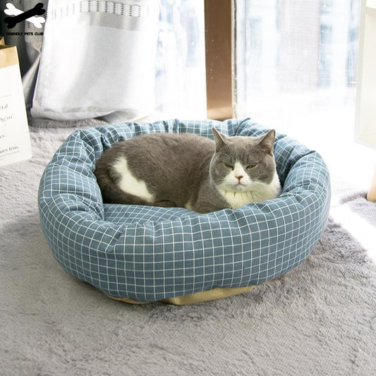 Round egg tart pet nest