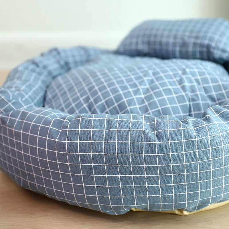 Round egg tart pet nest